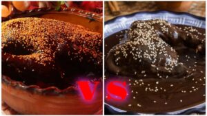 Infografía- Mole Poblano vs. Mole Negro Oaxaqueño